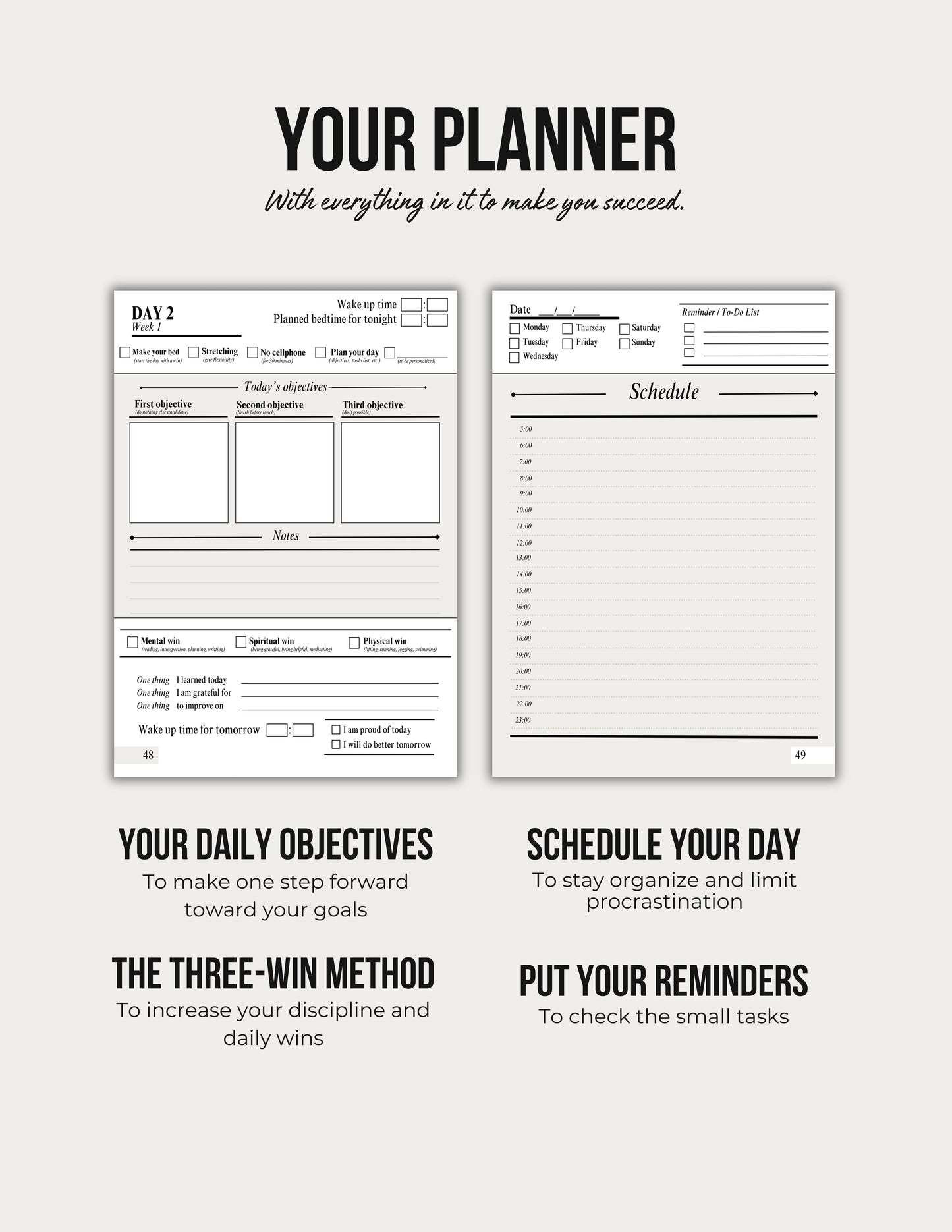 The Ultimate Daily Planner